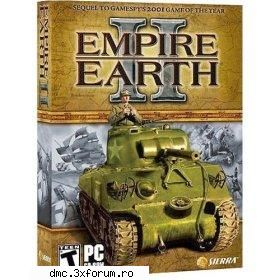 empire earth become the greatest conqueror all time creating, building and forging the grandest all